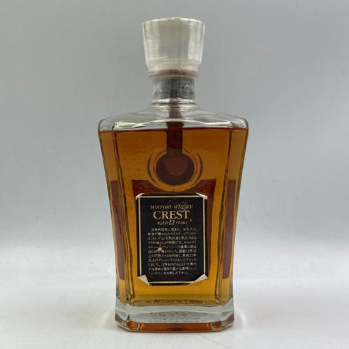 東京都限定◆サントリー クレスト 12年 向獅子マーク 700ml 43% SUNTORY 【H2】