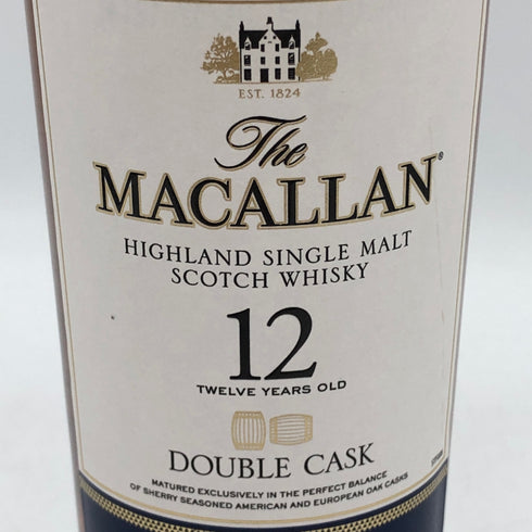 マッカラン 12年 ダブルカスク 350ml 40% ミニボトル MACALLAN スコッチウイスキー【P1】