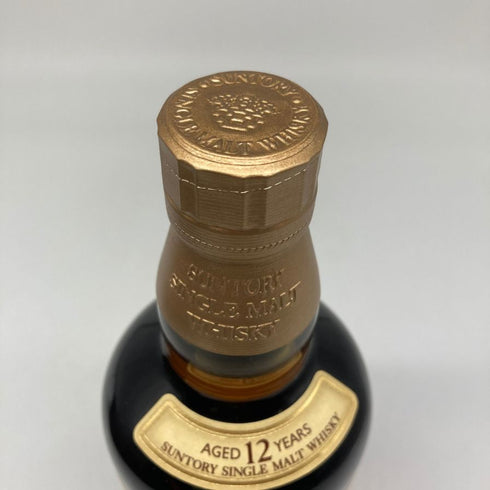 東京都限定◆サントリー 山崎 12年 シングルモルト 響マーク 750ml 43% SUNTORY YAMAZAKI SINGLE MALT 【W1】