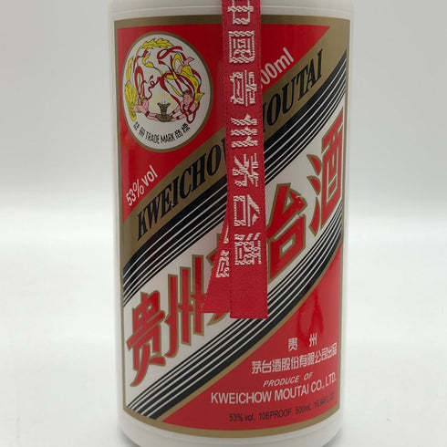 貴州茅台酒 マオタイ酒 天女ラベル 2019 53% 500ml KWEICHOW MOUTAI 中国酒939g【E1】