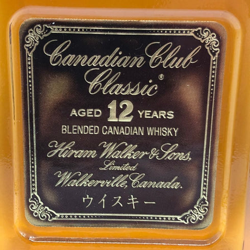 カナディアン クラブ クラシック 12年 旧ボトル 750ml 40% CANADIAN CLUB CLASSIC ウイスキー【L2】