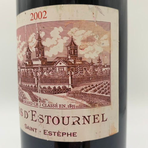 シャトー コス デストゥルネル サンテステフ 2002 750ml 13.5% CHATEAU COS D’ESTOURNEL SAINT ESTEPHE ボルドーワイン【A1】