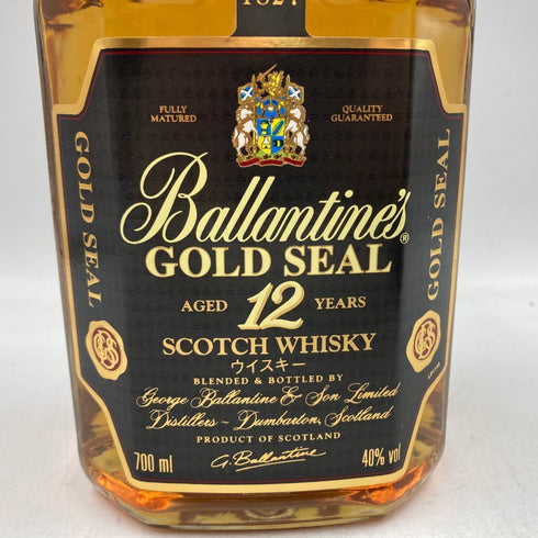 バランタイン 12年 ゴールドシール 700ml 40% Ballantine's GOLD SEAL 【F3】