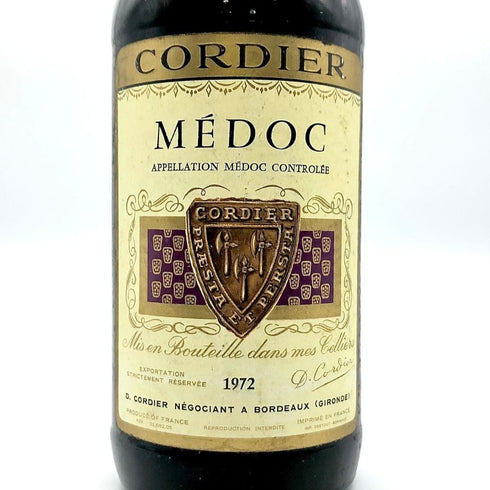 コーディア メドック 1972 730ml 14% CORDIER MEDOC 【M】