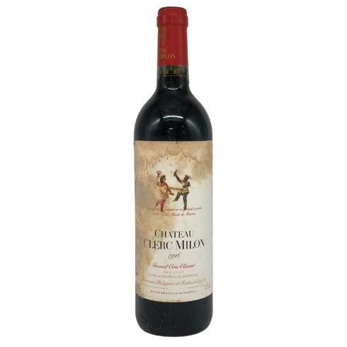 シャトー クレール ミロン 1996 750ml 12.5% CHATEAU CLERC MILON ボルドーワイン【O1】