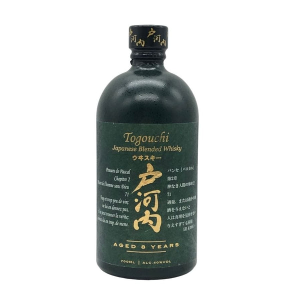 東京都限定◆戸河内 8年 ブレンデッド ウイスキー 700ml 40% 1156g【F1】