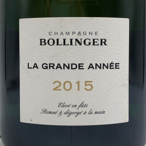 ボランジェ ラ グランダネ ブリュット 2015 750ml 12.5% BOLLINGER LA GRANDE ANNEE BRUT シャンパン【A2】