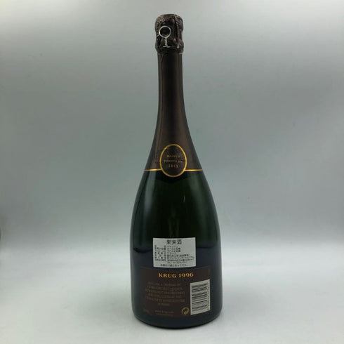クリュッグ ブリュット ヴィンテージ 1996 750ml 12% KRUG BRUT VINTAGE シャンパン【A3】