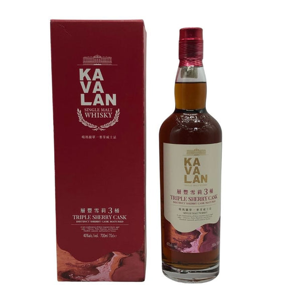 カバラン トリプル シェリー カスク 700ml 40% KAVALAN TRIPLE SHERRY CASK ウイスキー【M1】