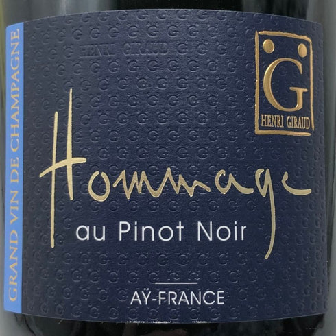 アンリジロー オマージュ オー ピノノワール 750ml 12% HENRI GIRAUD Hommage auPinot Noir シャンパン【M1】