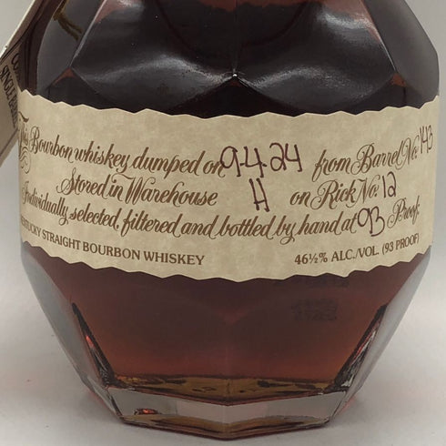 ブラントン シングルバレル 2024 750ml 46.5% Blanton's SINGLE BARREL バーボン【U0】