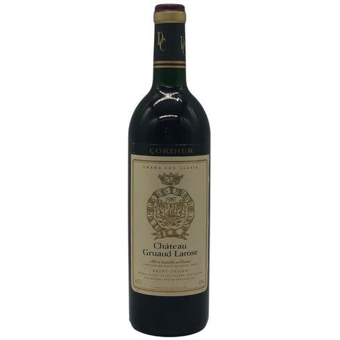 シャトー グリュオー ラローズ 1987 750ml 12.5% Ch. Gruaud Larose ボルドーワイン【A0】