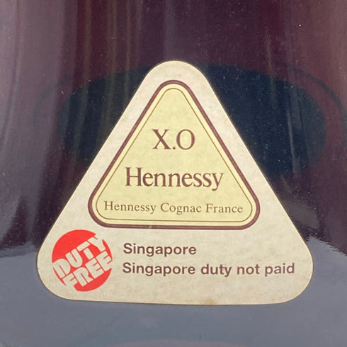 ヘネシー XO 金キャップ クリアボトル 1000ml Hennessy 【O】