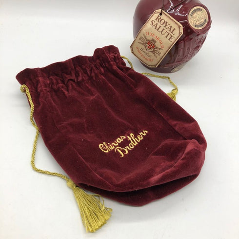 シーバス ブラザーズ ロイヤル サルート 21年 赤陶器 750ml 40% CHIVAS BROTHERS ROYAL SALUTE スコッチウイスキー1334g【S2】
