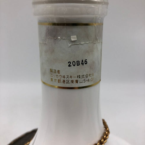 東京都限定◆ニッカ 鶴 陶器ボトル 700ml NIKKA 1445g【E1】