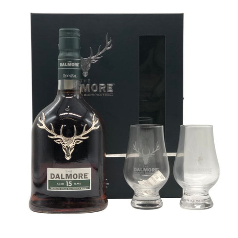 ダルモア 15年 グラス2個セット 40% 700ml DALMORE スコッチウイスキー【G3】