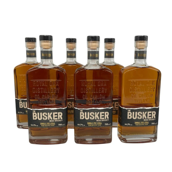 バスカー シングルポットスチル アイリッシュウイスキー 700ml 44.3% BUSKER 6本セット アイリッシュウイスキー【Q1】