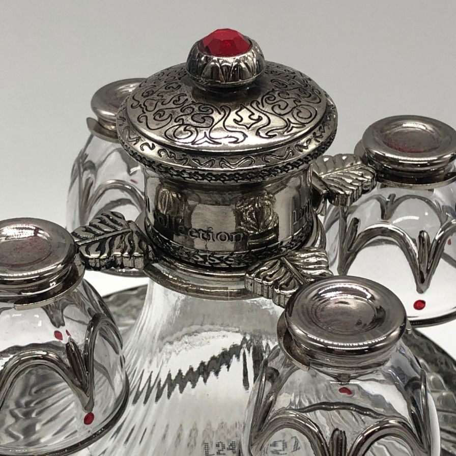 ラドガ インペリアルコレクション シルバー ウィズ ブルー フラワーズ