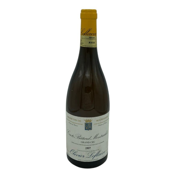 オリヴィエ ルフレーヴ クリオ バタール モンラッシェ グラン クリュ 1997 15% 750ml Olivier Leflaive Batard Motrachet Grand Cru 白ワイン【Q4】