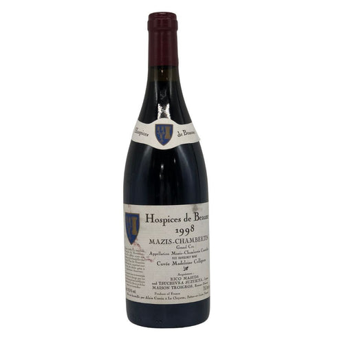 オスピス ド ボーヌ マジ シャンベルタン グランクリュ キュヴェ マドレーヌ コリニョン 1998 750ml 13.5% Hospices de Beaune Mazis Chambertin Grand Cru Cuvee Madeleine Collignon ブルゴーニュワイン【E4】