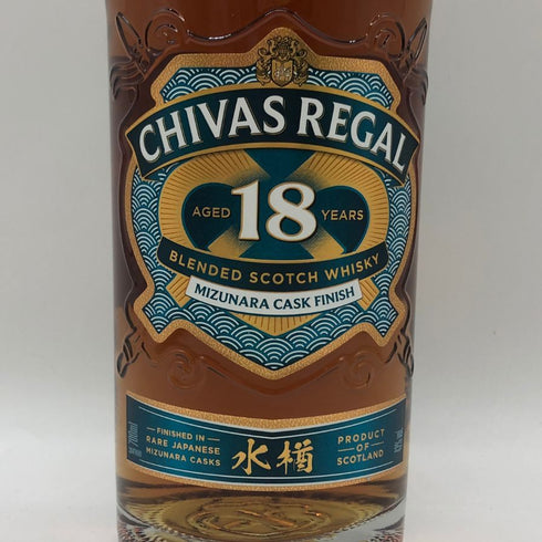 シーバスリーガル 18年 ミズナラ カスクフィニッシュ 700ml 40% CHIVAS REGAL MIZUNARA CASK FINISH スコッチウイスキー【O2】