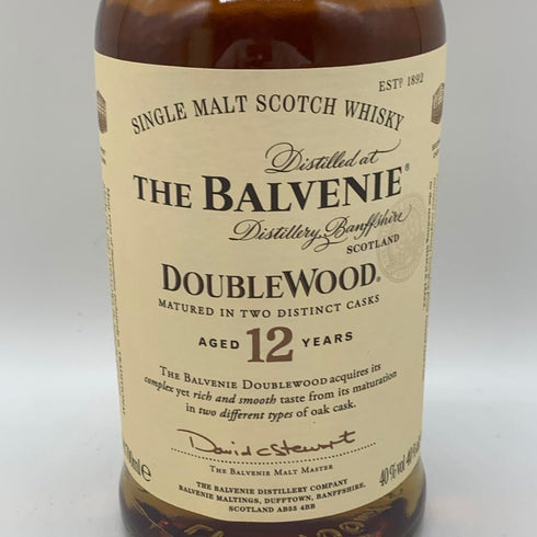 バルヴェニー12年 ダブルウッド 700ml 40% The Balvenie Double Wood スコッチウイスキー【G0】