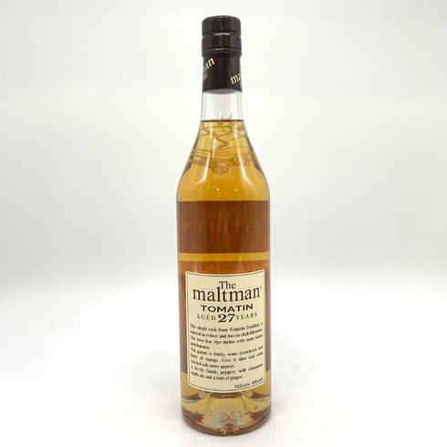 ザ モルトマン トマーティン 1990-2018 27年 700ml 49.3% The maltman TOMATIN スコッチウイスキー【M2】