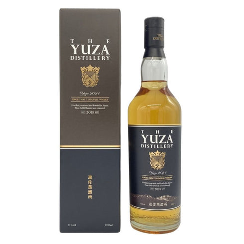 東京都限定◆遊佐蒸溜所 2018 シングルモルト 700ml 51% YUZA 【N】
