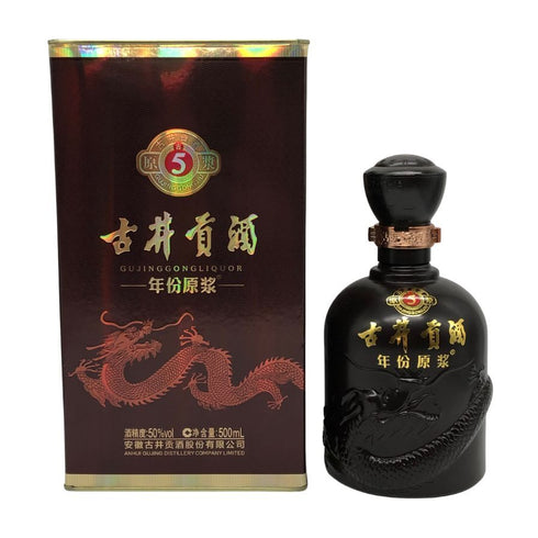 中国酒 古井貢酒 5年 白酒 500ml 50% 2022年 GUJINGGONGLIQUOR 中国酒【B1】