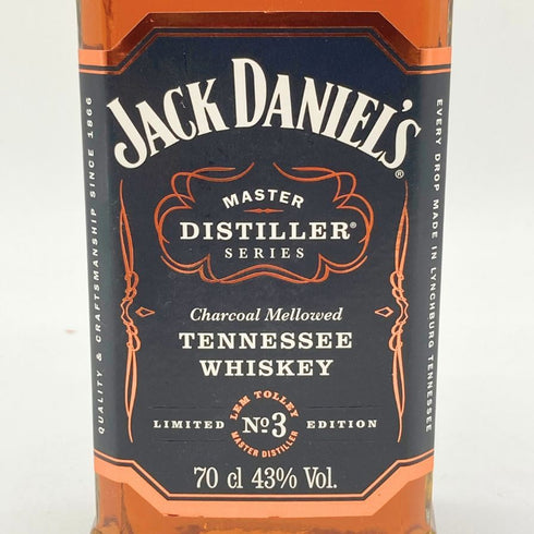 ジャックダニエル マスターディスティラー No.3 700ml 43% JACK DANIERL'S MASTER DISTILLER 【O】