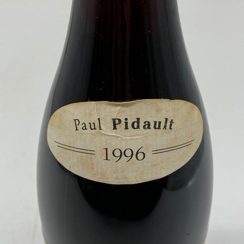 ポール ピドー ヴォーヌロマネ 1996 750ml 14% Paul Pidault Vosne-Romanee ブルゴーニュワイン【M4】