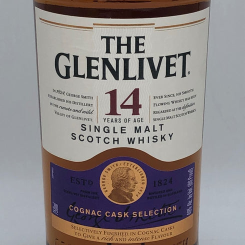 グレンリベット 14年 750ml 40% THE GLENLIVET スコッチウイスキー【J4】