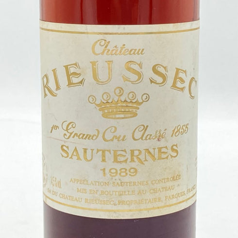 シャトー リューセック 1989 375ml 14.5% CHATEAU RIEUSSEC 白ワイン【O2】