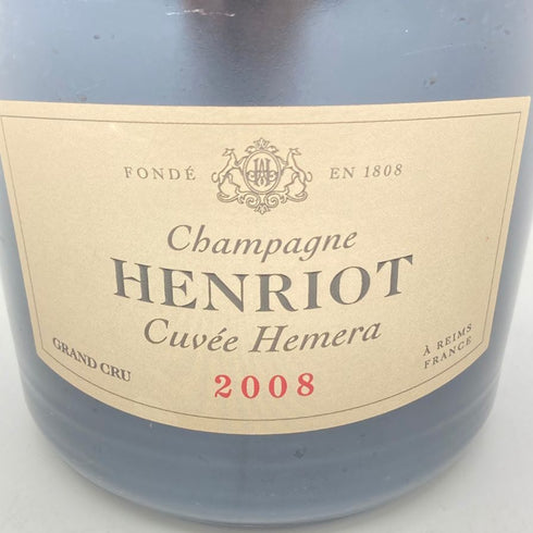 アンリオ キュヴェ エメラ ブリュット 2008 750ml 12% HENRIOT CUVEE HEMERA シャンパン【D2】
