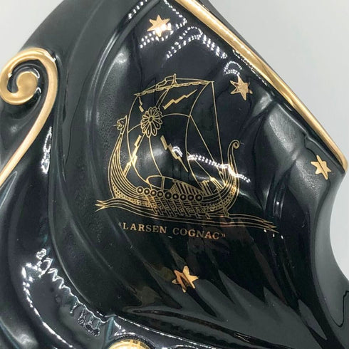 ラーセン シップ ブラック 黒陶器 700ml 40% LARSEN コニャック1406g【H】
