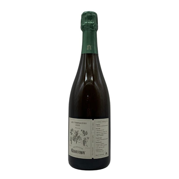 ドメーヌ ルネ ジョフロワ レ・ティエルソード 2020 750ml 12.5% Champagne René Geoffroy シャンパン【L4】