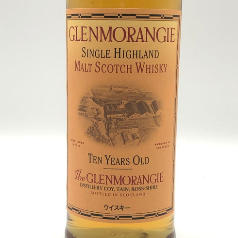 グレンモーレンジ 10年 ハイランドモルト 750ml 43% GLENMORANGIE スコッチウイスキー【D4】