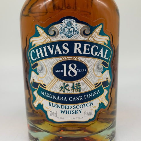 シーバスリーガル 18年 ミズナラ 700ml 43% CHIVAS REGAL MIZUNARA スコッチウイスキー【E3】