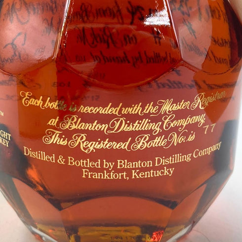 ブラントン ゴールドエディション 2024 バーボン 750ml 51.5% Blanton's Gold Edition バーボン【M1】