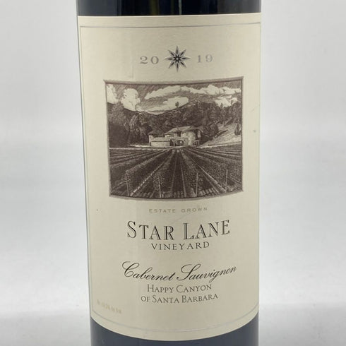 スターレーン ヴィンヤード カベルネソーヴィニヨン ハッピー キャニオン オブ サンタ バーバラ 2019 750ml 14.5% STAR LANE CABERNET SAUVIGNON HAPPY CANYON OF SANTA BARBARA カリフォルニアワイン【J2】