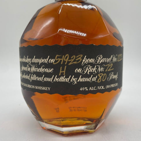 ブラントン シングルバレル ブラックラベル 2023 750ml 40% Blanton's SINGLE BARREL BLACK LABEL バーボン【J4】