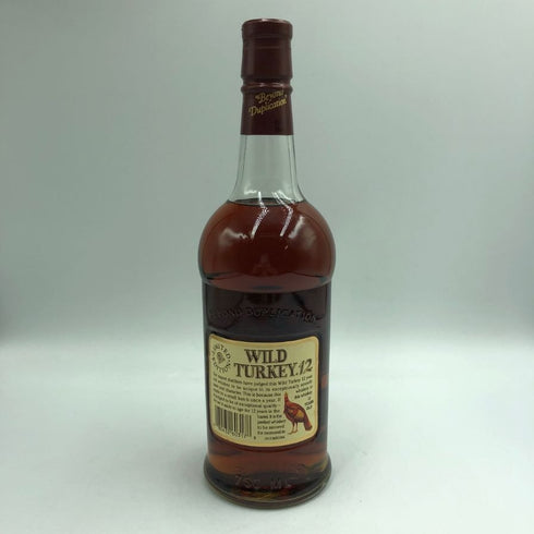 ワイルドターキー 12年 旧 分割ラベル 750ml 50.5% WILD TURKEY バーボン【W4】