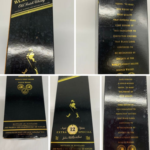 ジョニーウォーカー ブラックラベル 12年 黒キャップ 700ml 40% Johnnie Walker BLACK LABEL スコッチウイスキー【J1】