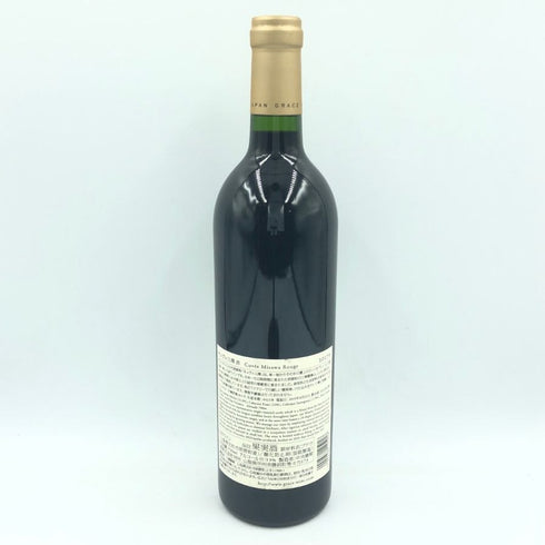 グレイス キュヴェ 三澤 ルージュ 2017 750ml 13% GRACE CUVEE MISAWA ROUGE 日本ワイン【M2】