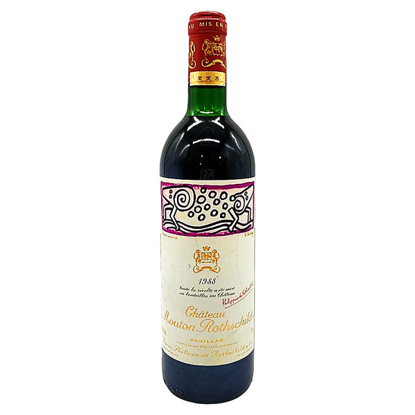 シャトー ムートン ロートシルト 1988 750ml 12.5% Chateau Mouton Rothschild 【A4】