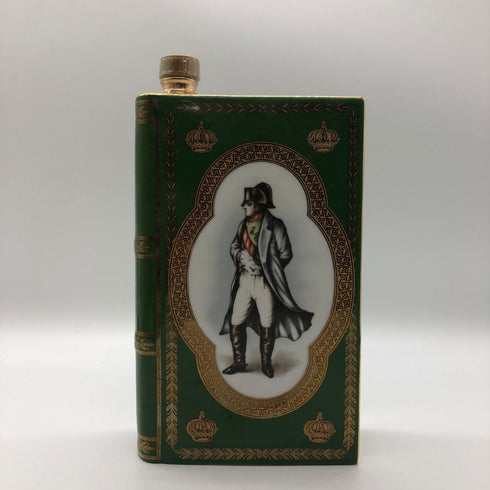 カミュ ナポレオン ブック型 グリーン 陶器 コニャック 700ml 40% CAMUS NAPOREON コニャック1177g【N2】