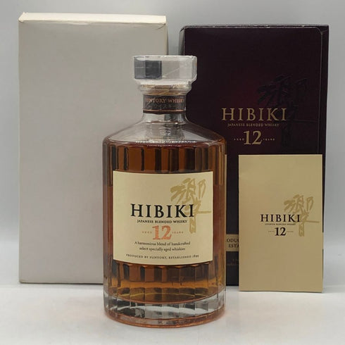 東京都限定◆サントリー 響 12年 旧ラベル 700ml 43% SUNTORY HIBIKI 【R2】