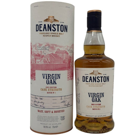ディーンストン ヴァージンオーク カスクストレングス 2023エディション バッチ1 700ml 58.5% Deanston Virgin Oak ウイスキー【N1】