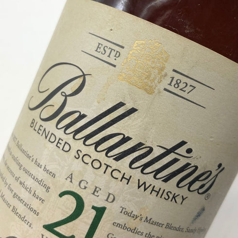 バランタイン 21年 金キャップ 700ml 40% Ballantine's スコッチウイスキー【K1】