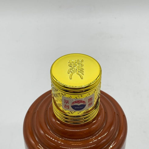 貴州茅台酒 五星ラベル 甲辰龍年 2024 茶陶器ボトル 53% 500ml MOUTAI KWEICHOW 954g【M4】